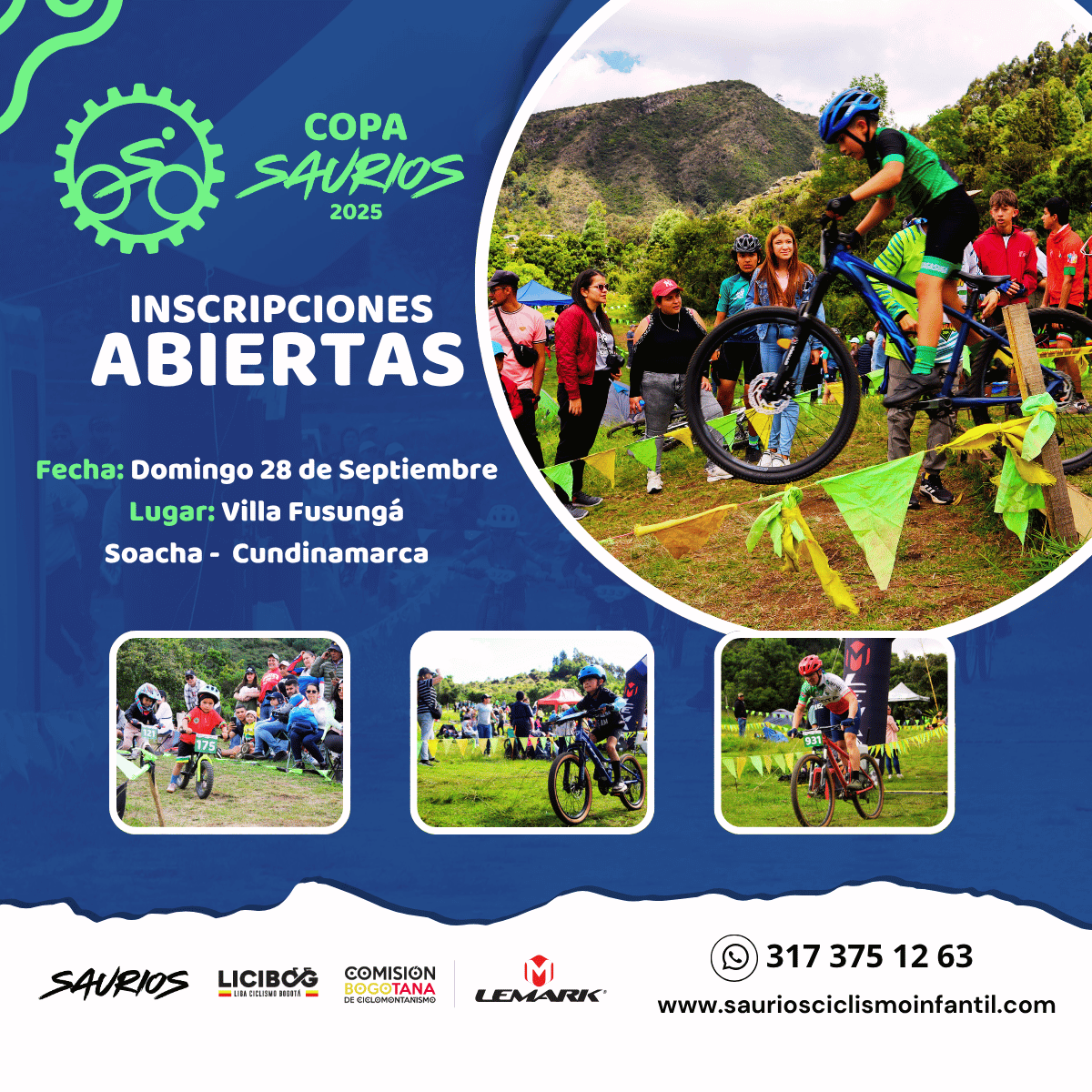Copa saurios 2025 en Soacha cundinamarca